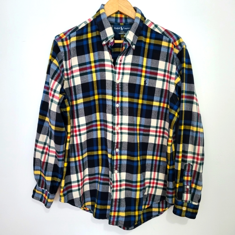 Ralph Lauren Plaid Cotton Flannel